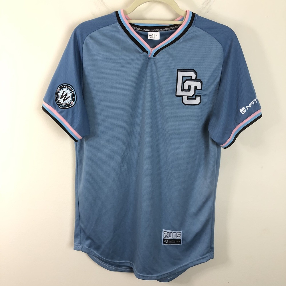 Washington Nationals 2026 City Connect Nats Plus #26 Jersey Adult S Blue Rare
